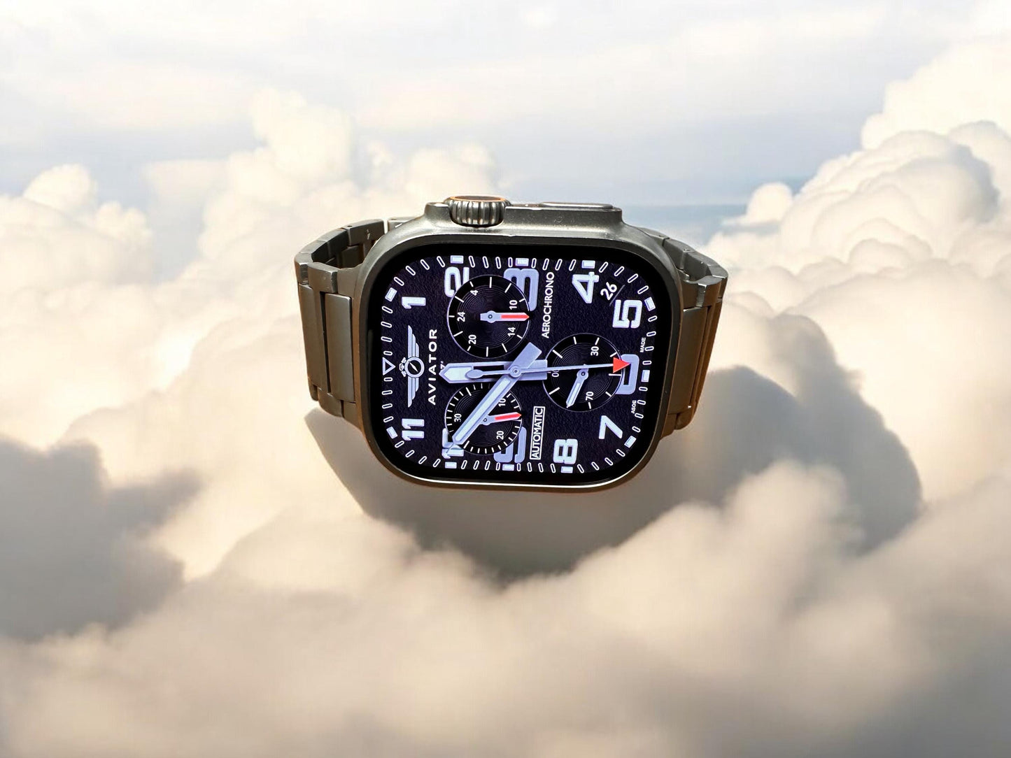 Aviator Watch Face for Clockology Apple Watch (Digital Download)