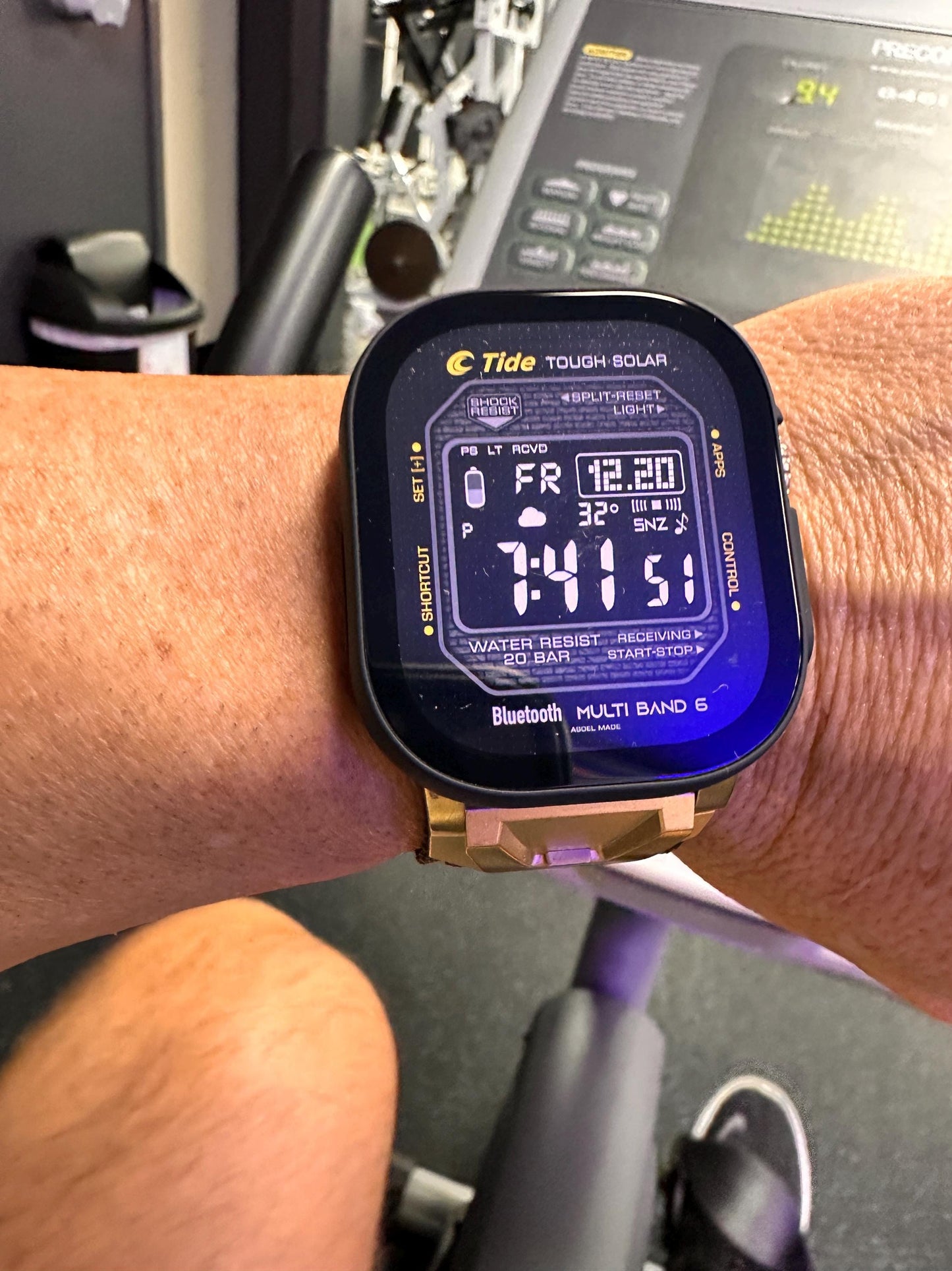 Tide Tough Solar Apple Watch face for Clockology downlaod