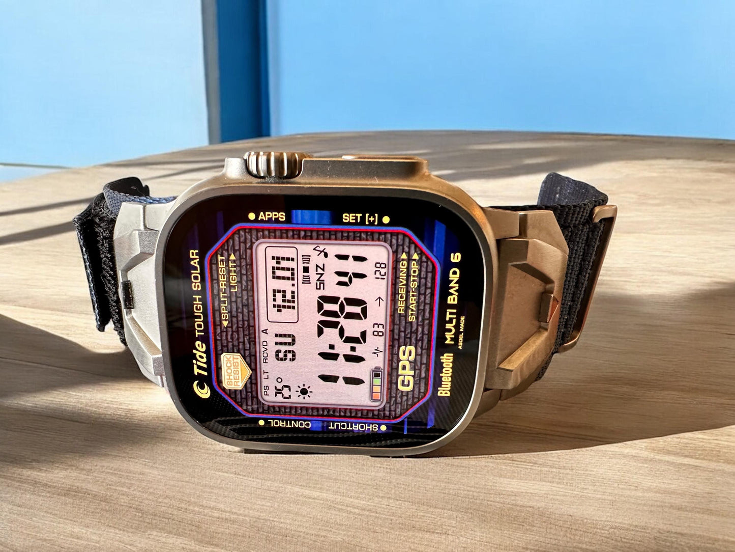 Apple Watch faces Clockology  Premium Apple Watch faces for smartwatch Top-rated watch face designs Tide Digital Watch