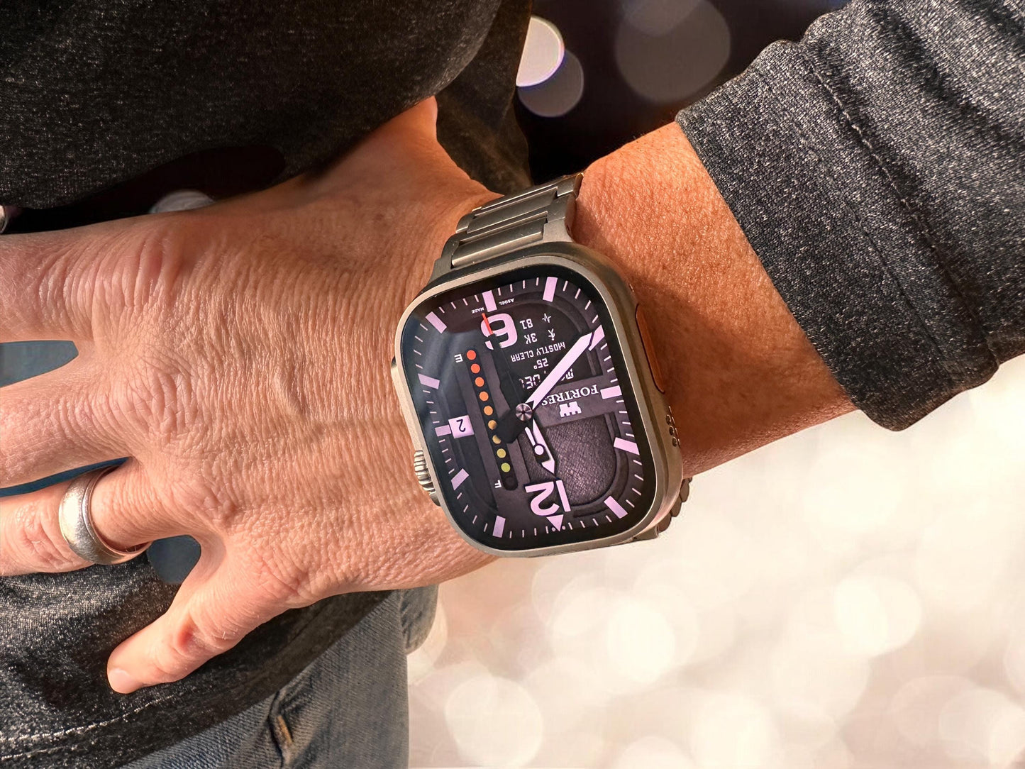 Military Apple Watch Face: Fortress Design (Clockology App)