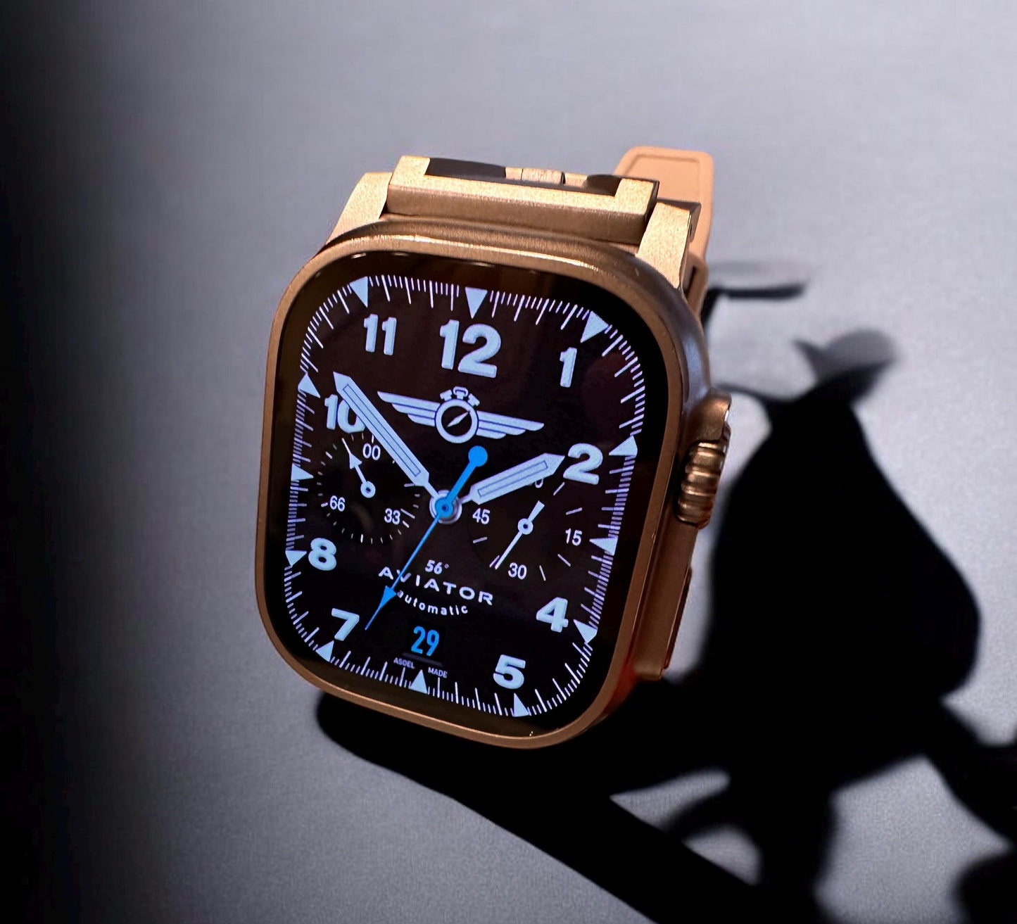 AviatorCo. Targa Flight Apple Watch face Clockology download