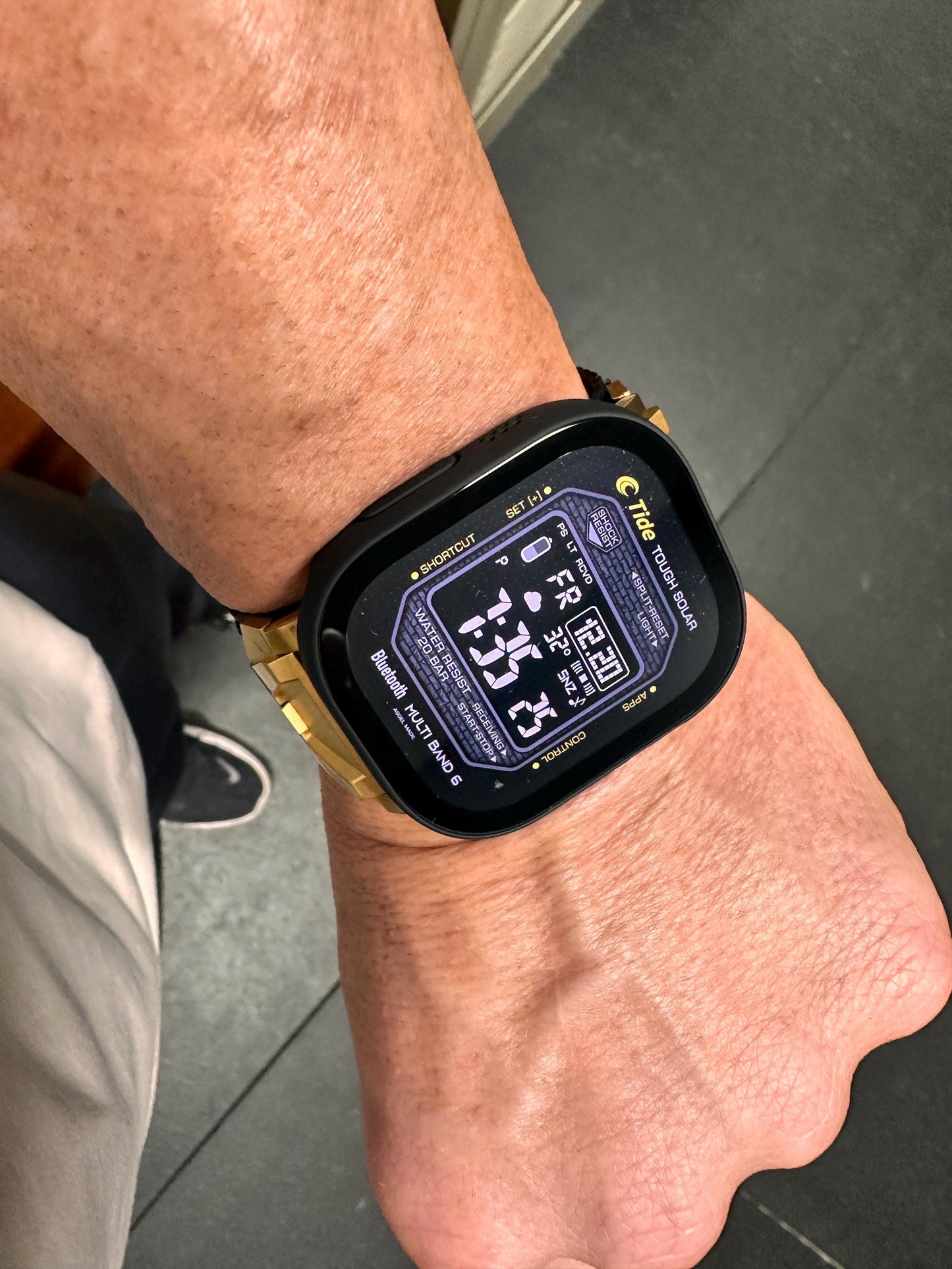 Tide Tough Solar Apple Watch face for Clockology downlaod