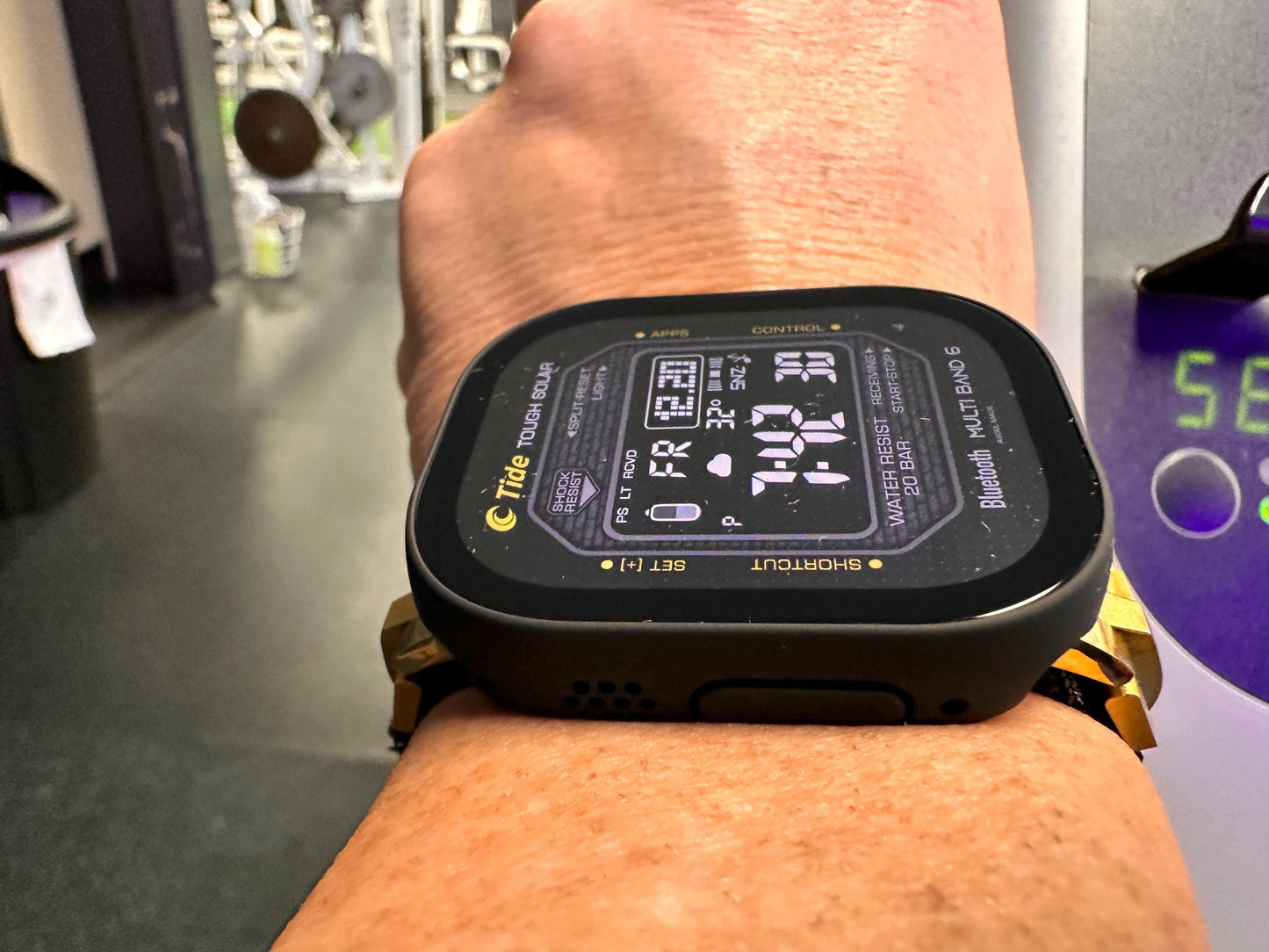 Tide Tough Solar Apple Watch face for Clockology downlaod