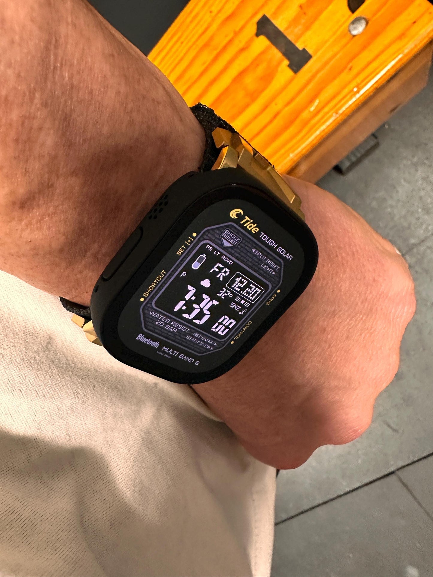 Tide Tough Solar Apple Watch face for Clockology downlaod