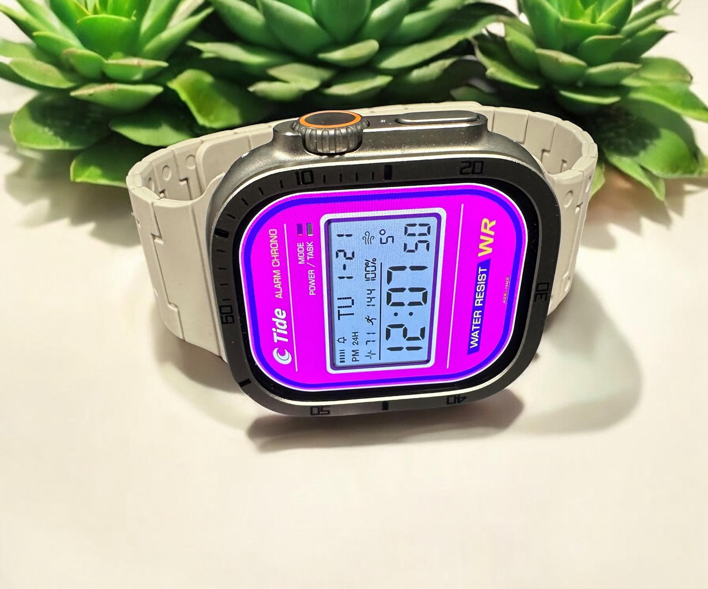 Apple Watch faces Clockology  Premium Apple Watch faces for smartwatch Top-rated watch face designs Tide Digital Watch