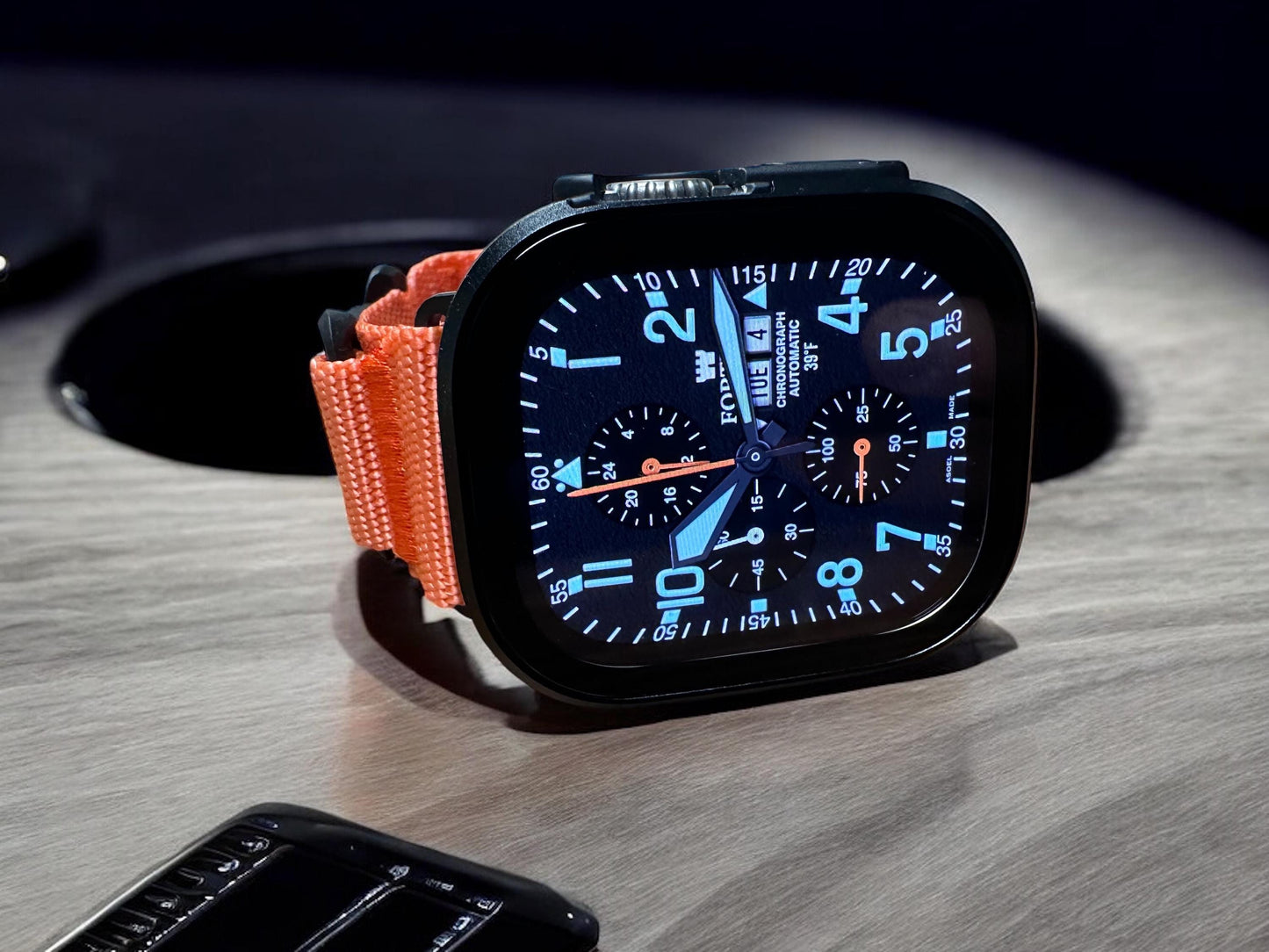 Fortress Flieger Apple Watch Face: Military Smartwatch Design (Clockology App)