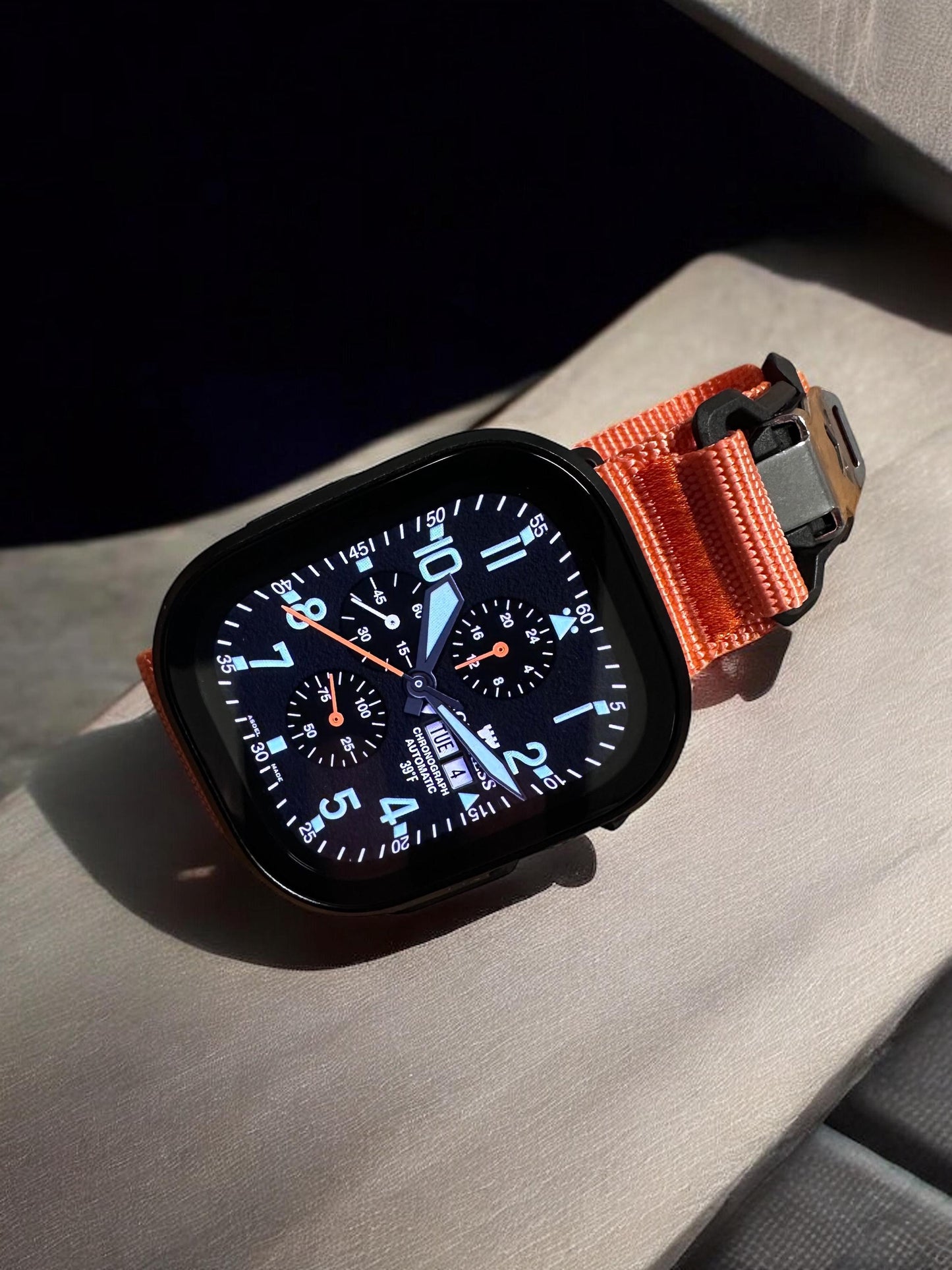 Fortress Flieger Apple Watch Face: Military Smartwatch Design (Clockology App)