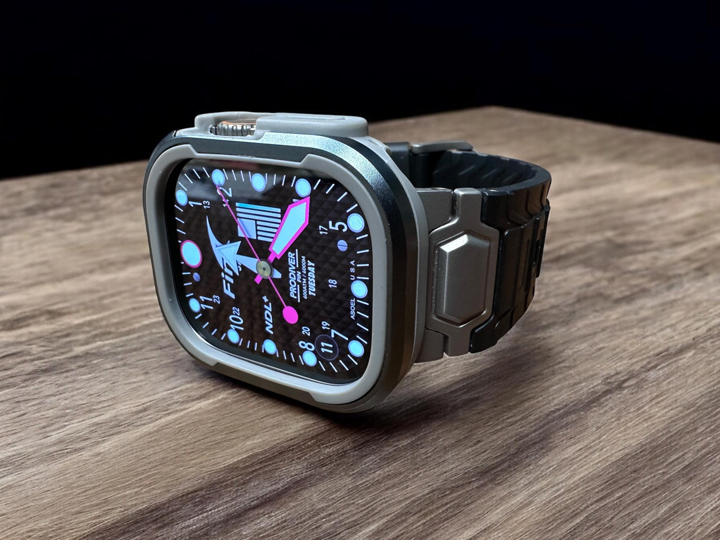 Fin Pro Diver V2 Apple Watch Face (Clockology App)