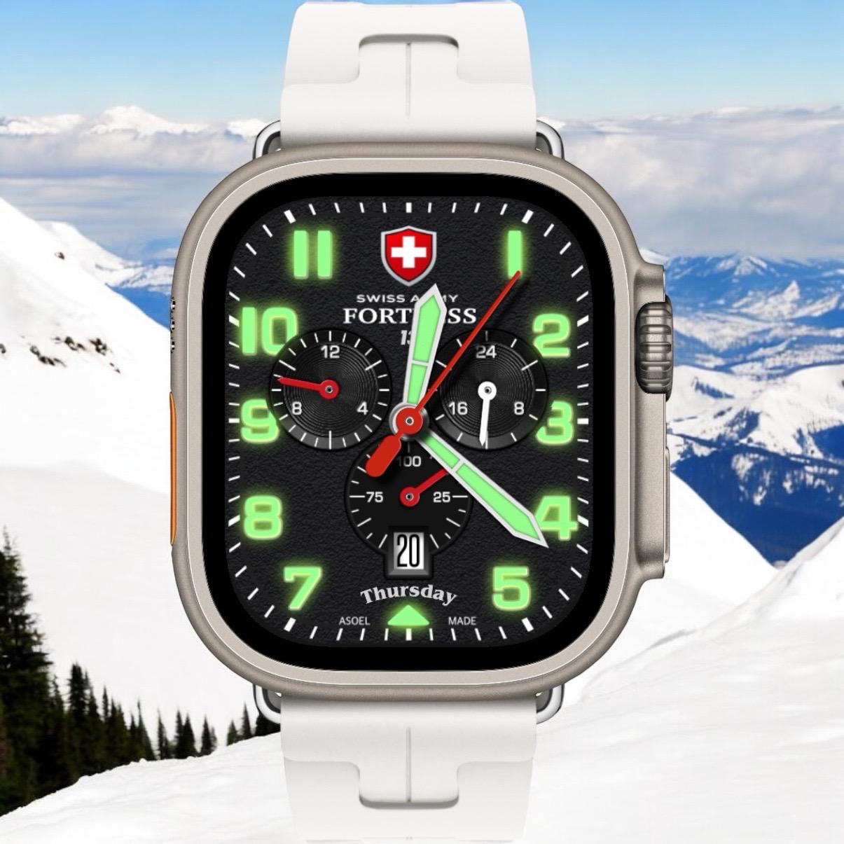 Fortress Military Apple Watch Face: Tactical Clockology Design