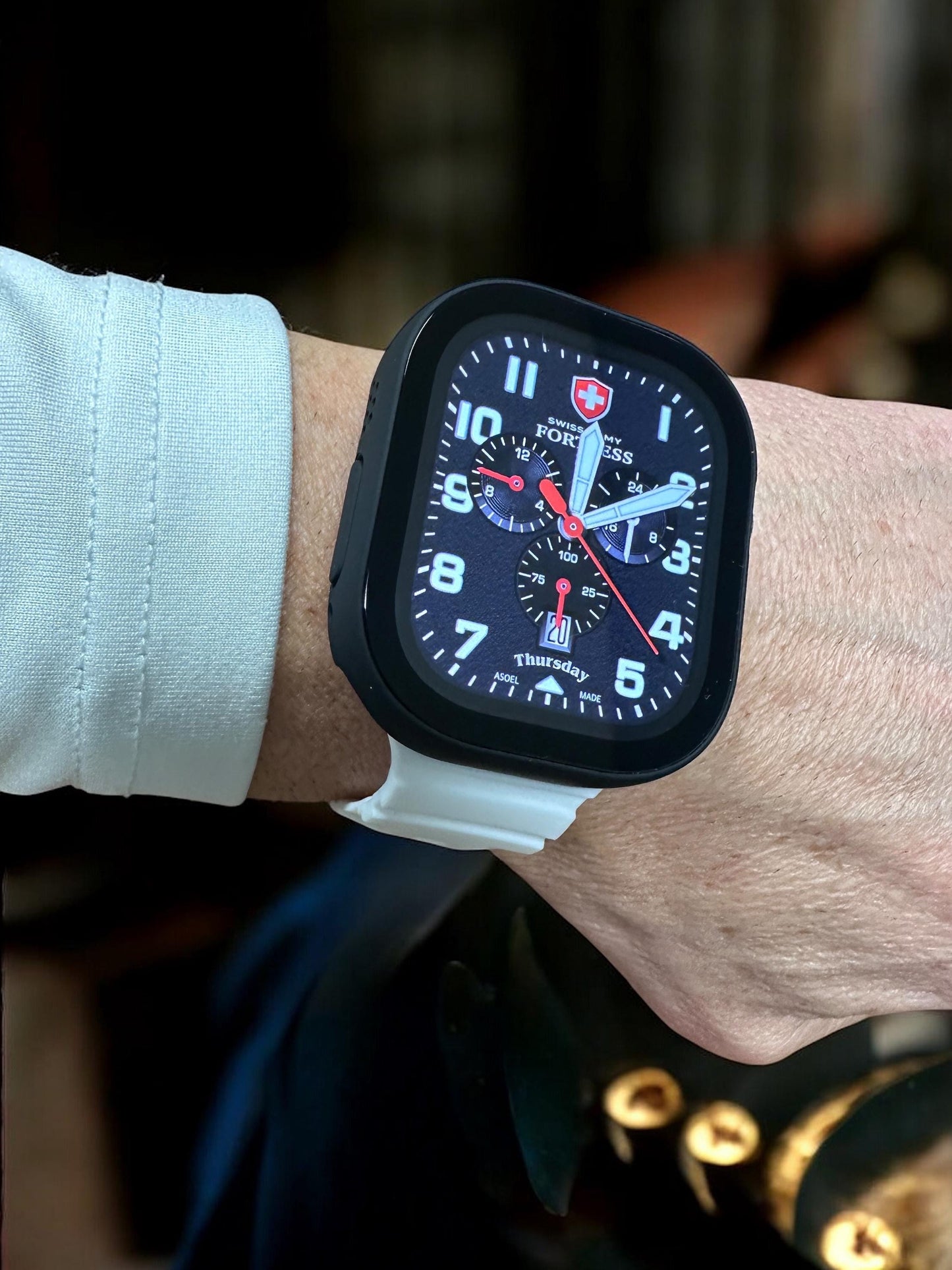 Fortress Military Apple Watch Face: Tactical Clockology Design