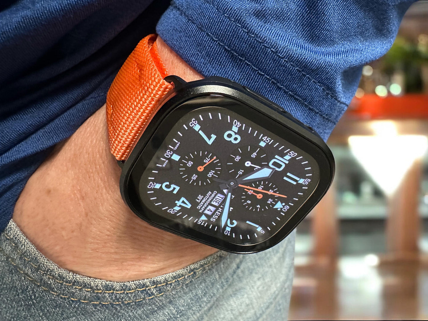 Fortress Flieger Apple Watch Face: Military Smartwatch Design (Clockology App)