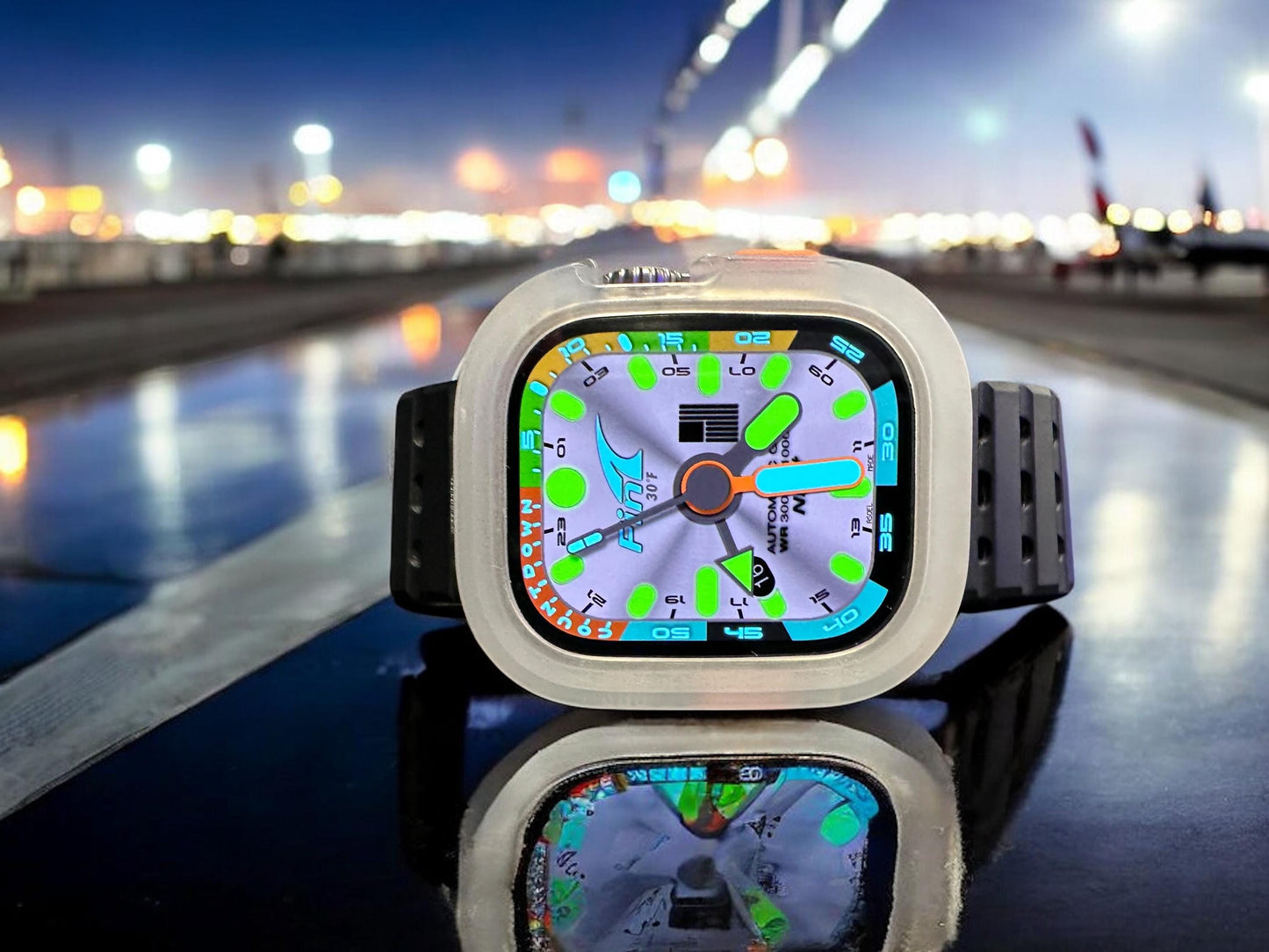 Fin Dive Master Apple Watch Face, Smartwatch Clockology (Digital)