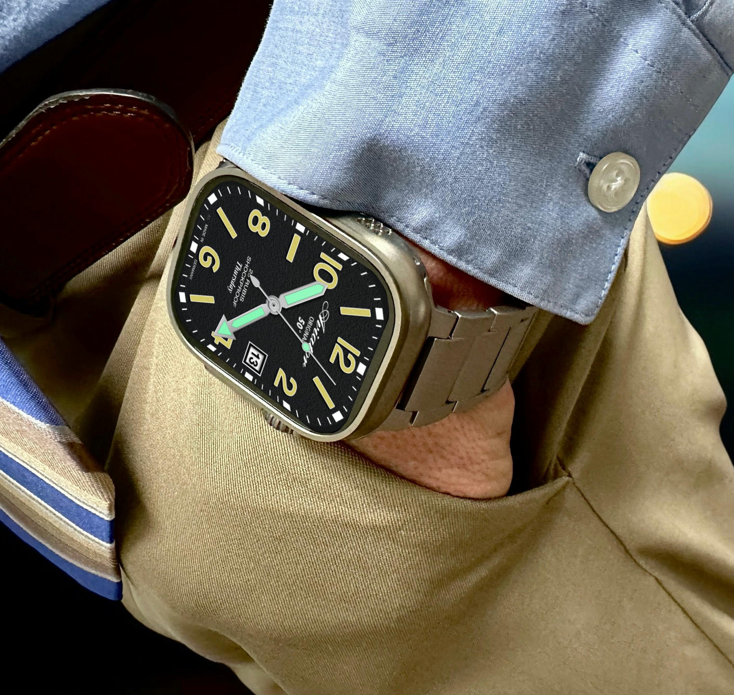 AviatorCo Shockproof Watch Face for Clockology Apple Watch (Digital)