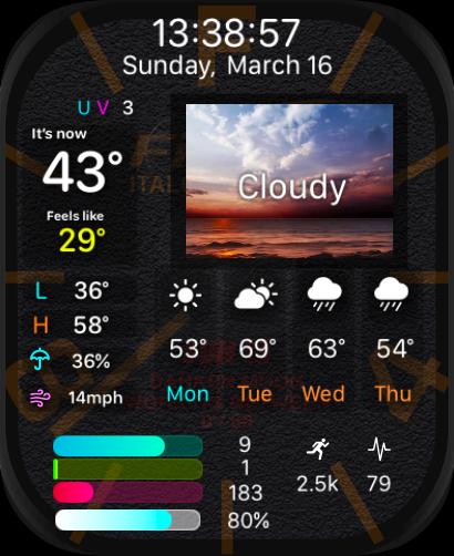 Fin Italo Diver Watch Face for Clockology App (Digital Download)