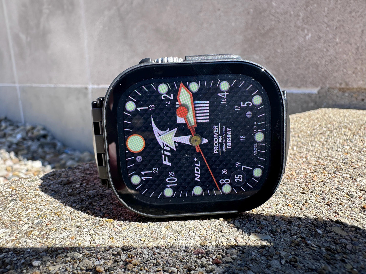 Fin Dive Watch Face for Apple Watch (Clockology App)
