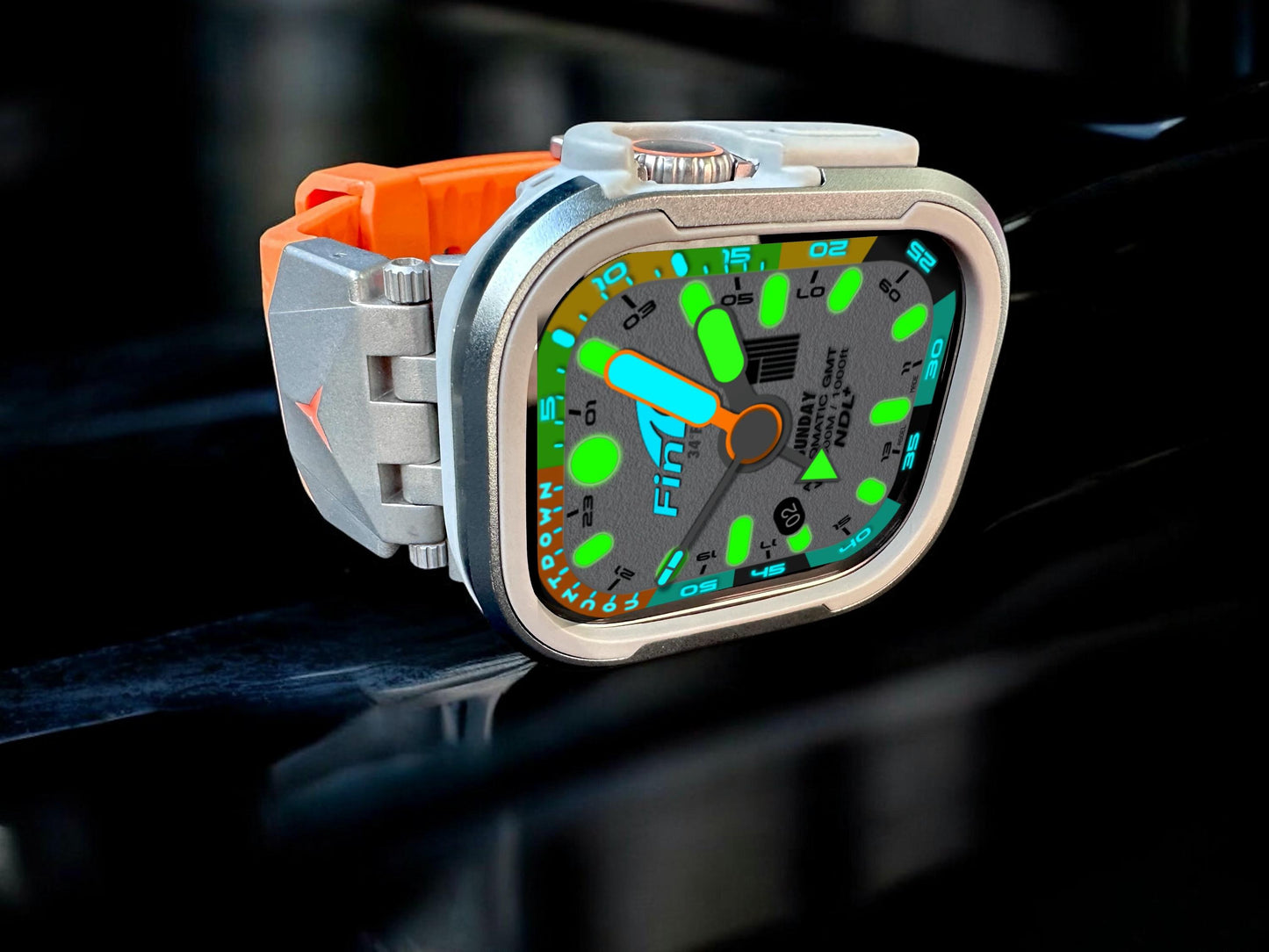 Apple Watch faces Clockology Fin Dive Master Special Edition