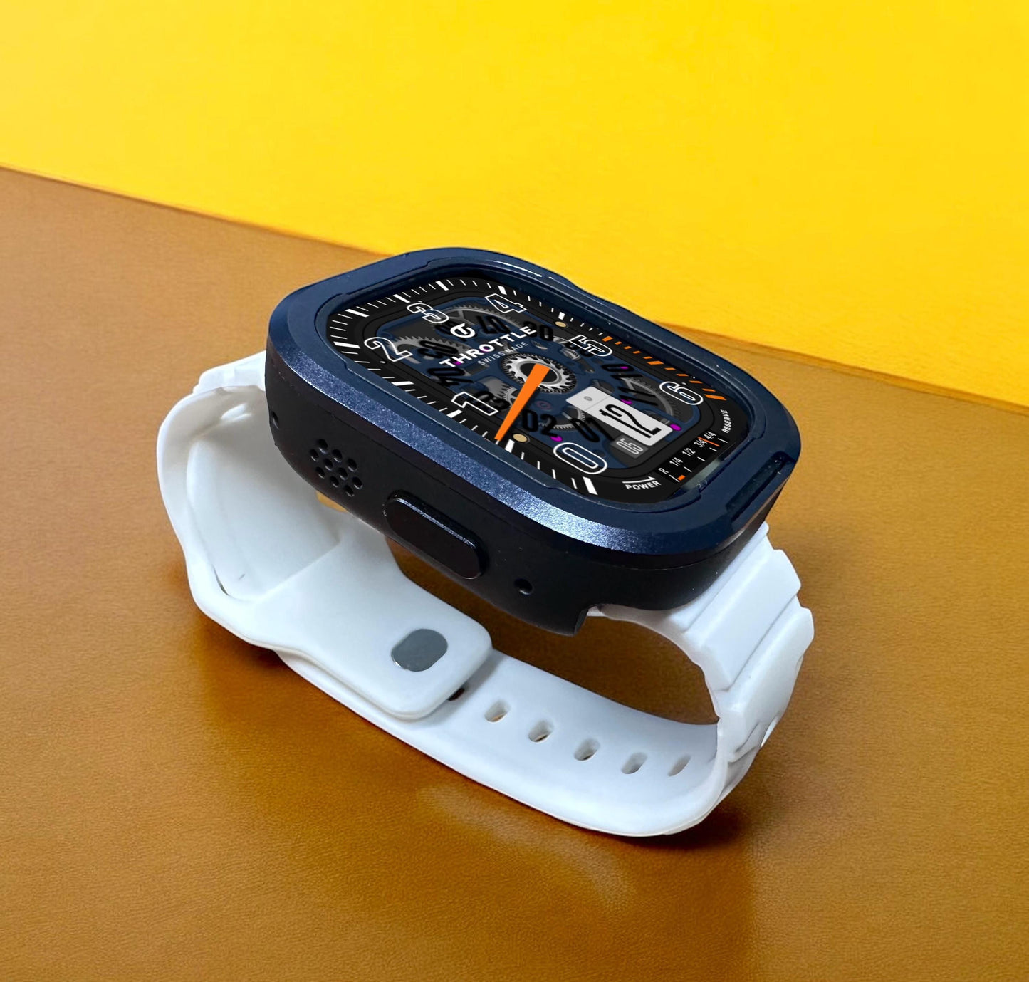 Apple Watch faces Clockology  Premium Apple Watch faces for smartwatch Top-rated watch face designs Throttle Racing Watch