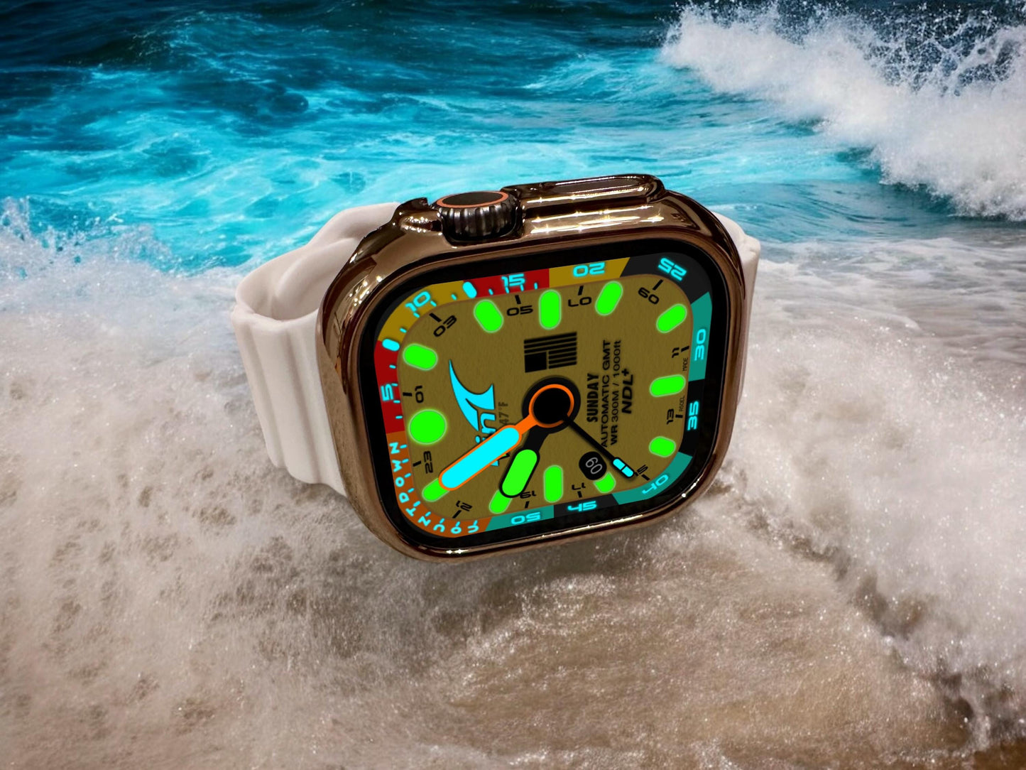 Fin Dive Watch Face for Apple Watch Clockology App