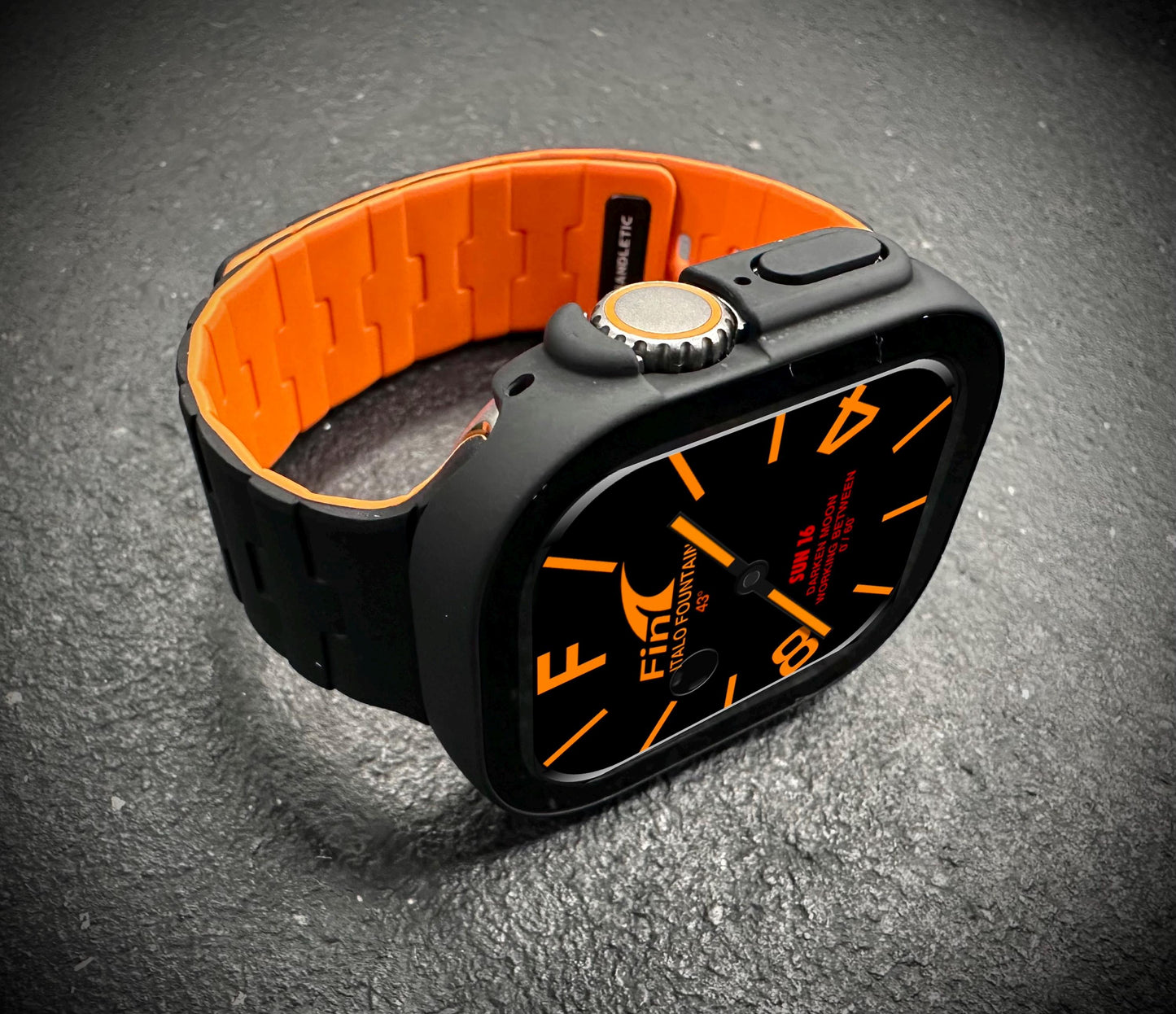 Fin Italo Diver Watch Face for Clockology App (Digital Download)