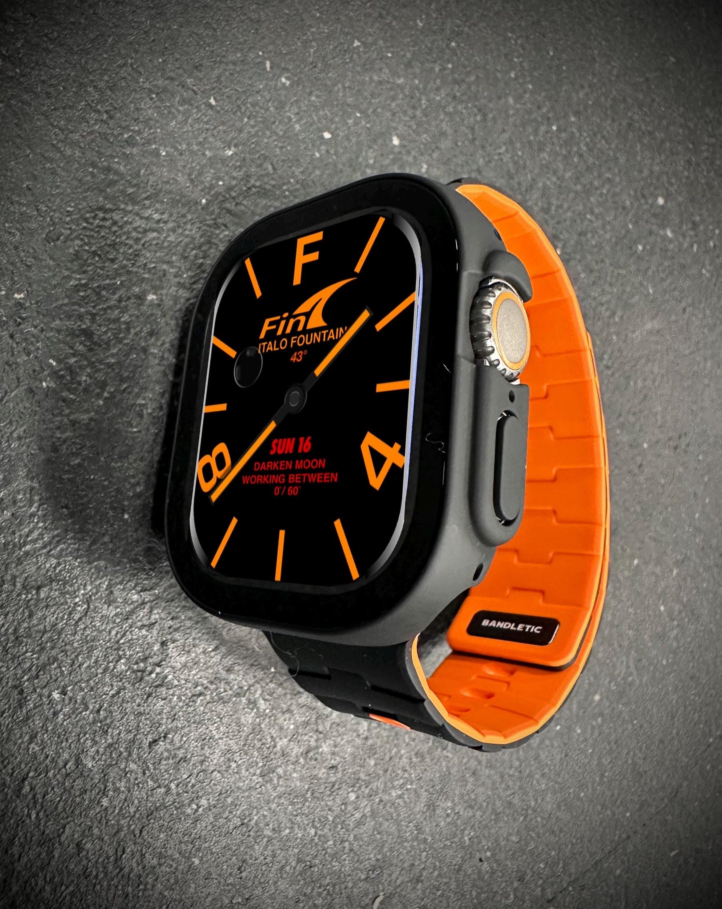 Fin Italo Diver Watch Face for Clockology App (Digital Download)