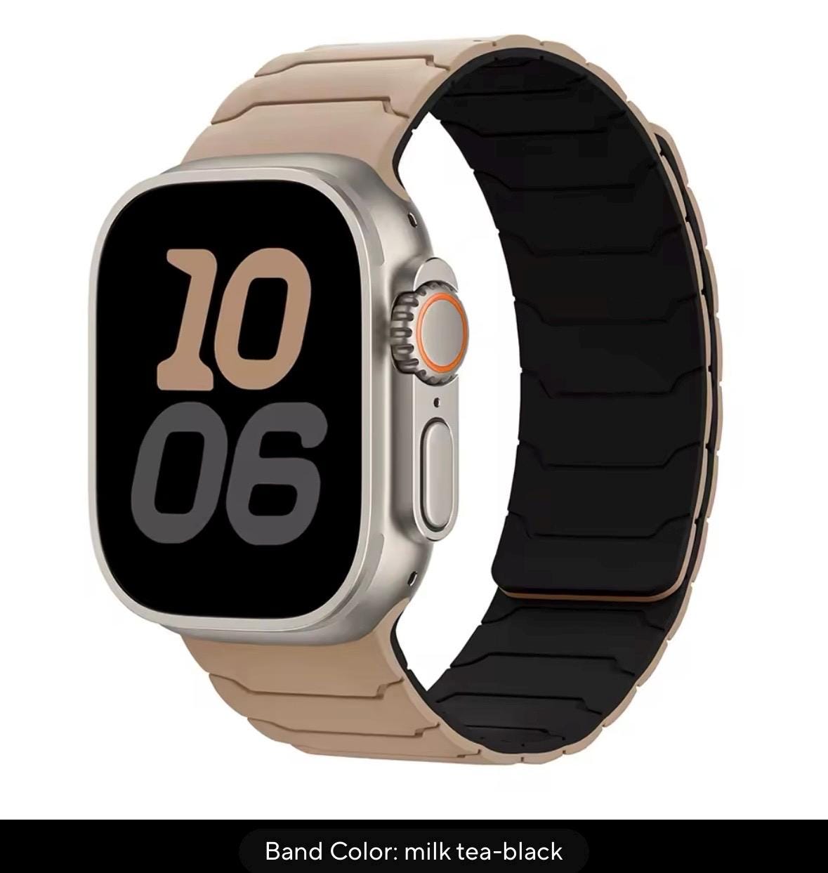 Silicone Magnetic Sport Band for Apple Watch: 42-49mm