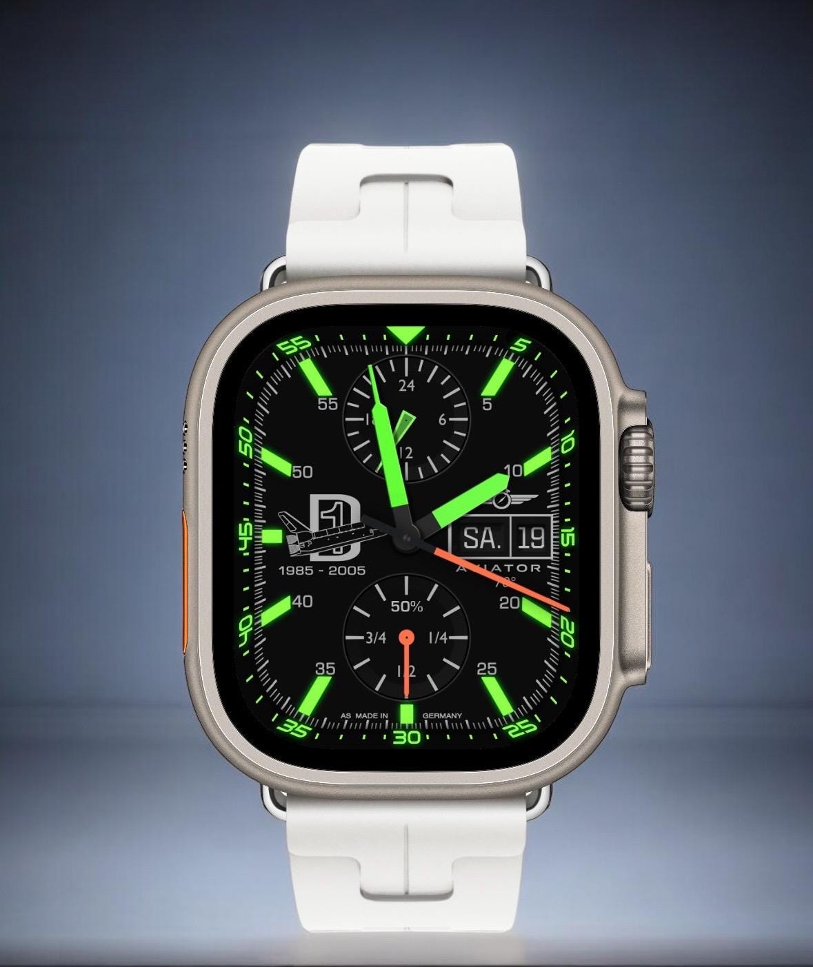 AviatorCo Explorer Apple Watch Face (Clockology App)