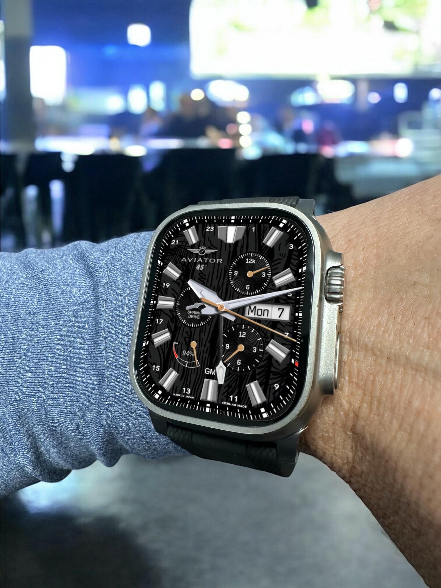 AviatorCo. Evolution Apple Watch face Clockology download