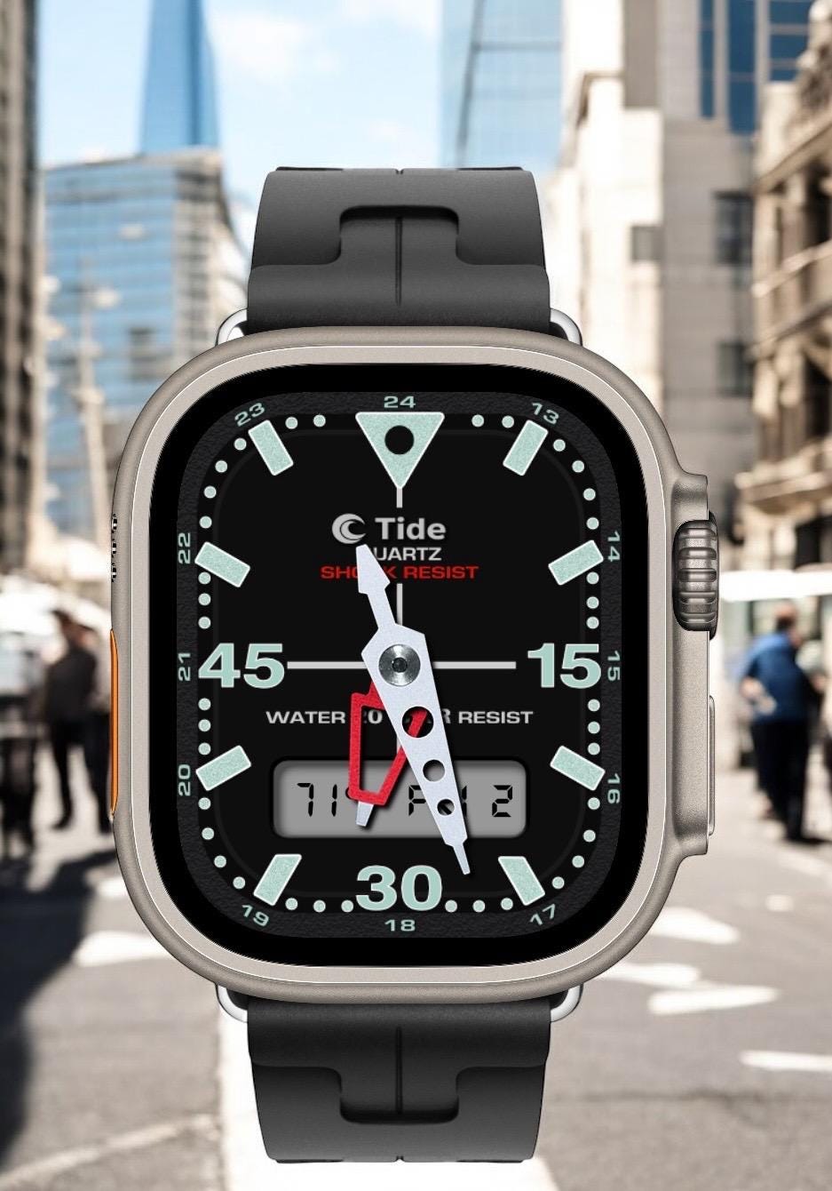Vintage Tide Apple Watch Face for Clockology (Digital Download)