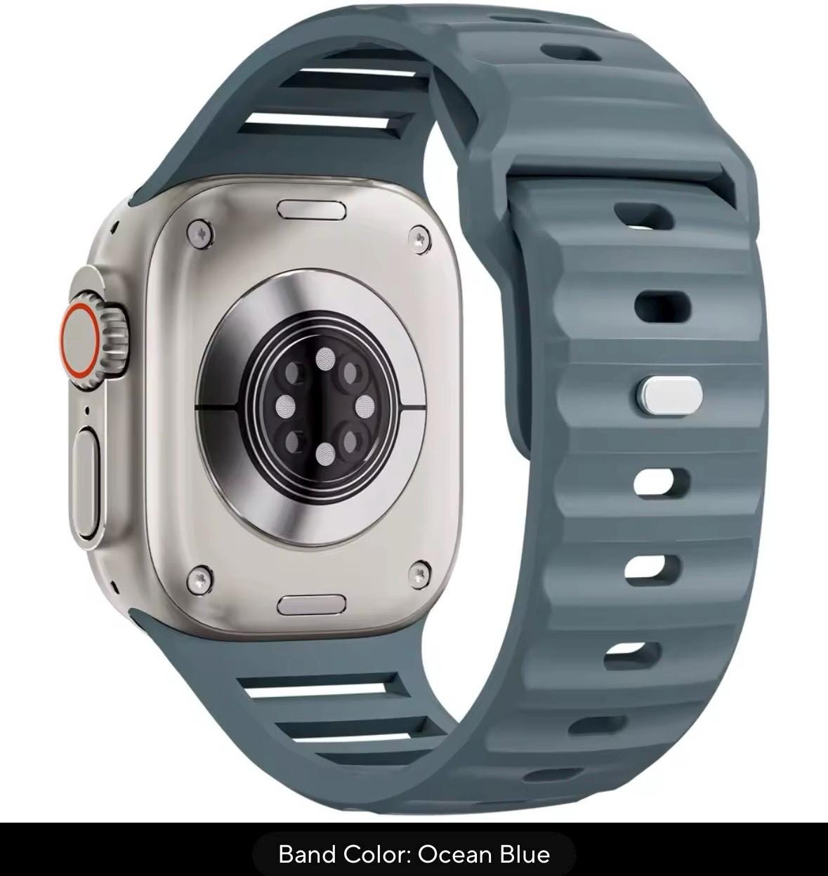 Silicone Sport Band for Apple Watch: Ultra, SE & Series 2-10