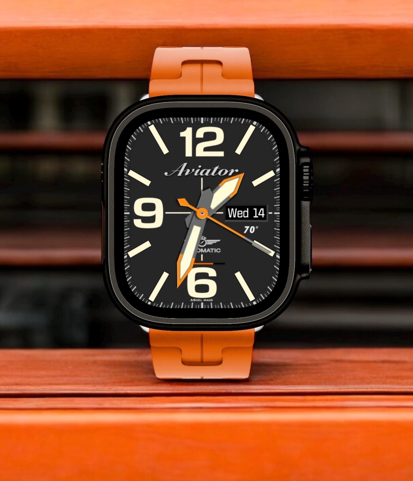 AviatorCo XL Apple Watch Face, Clockology App (Digital Download)