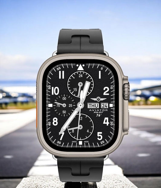 AviatorCo Apple Watch Face: Pilot XW Design (Clockology App)
