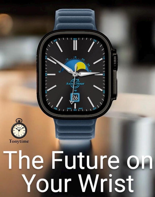 Clockology Apple Watch Faces: Axis & Hour Solaris Design (Digital Download)