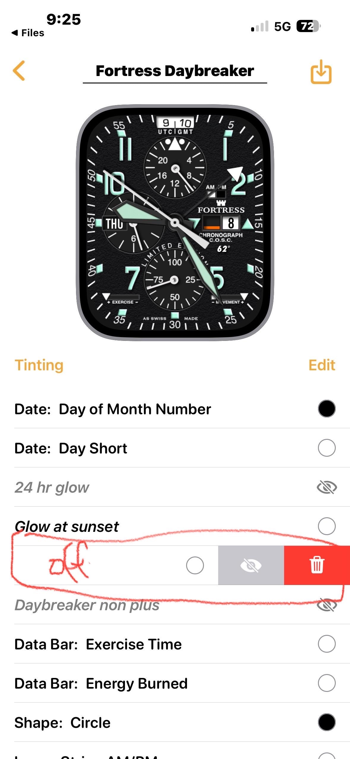 Fortress Military Apple Watch Face for Clockology App (Digital)