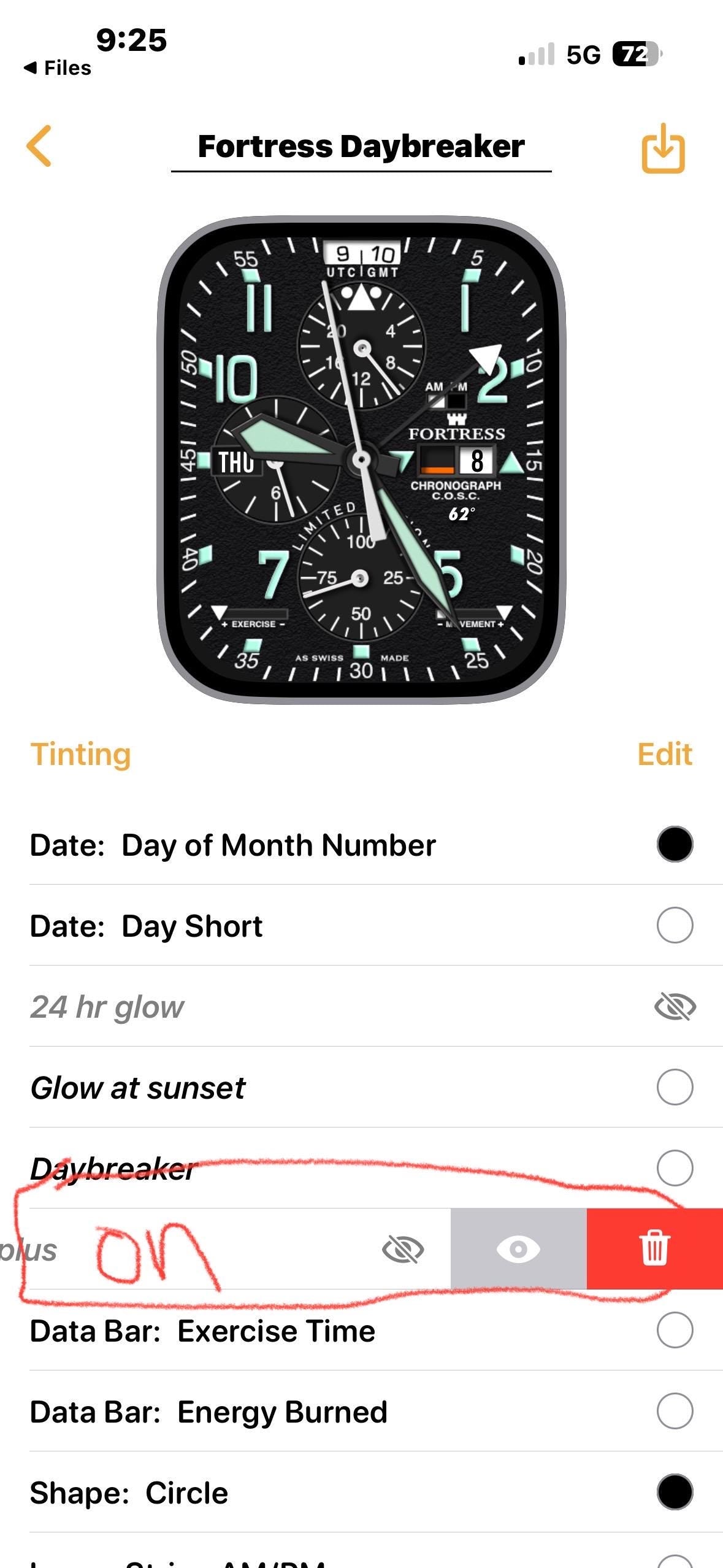 Fortress Military Apple Watch Face for Clockology App (Digital)