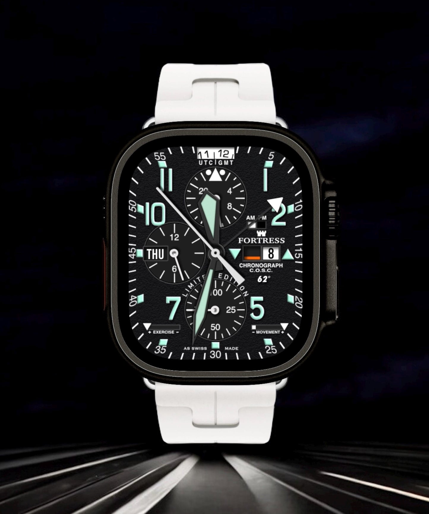 Fortress Military Apple Watch Face for Clockology App (Digital)