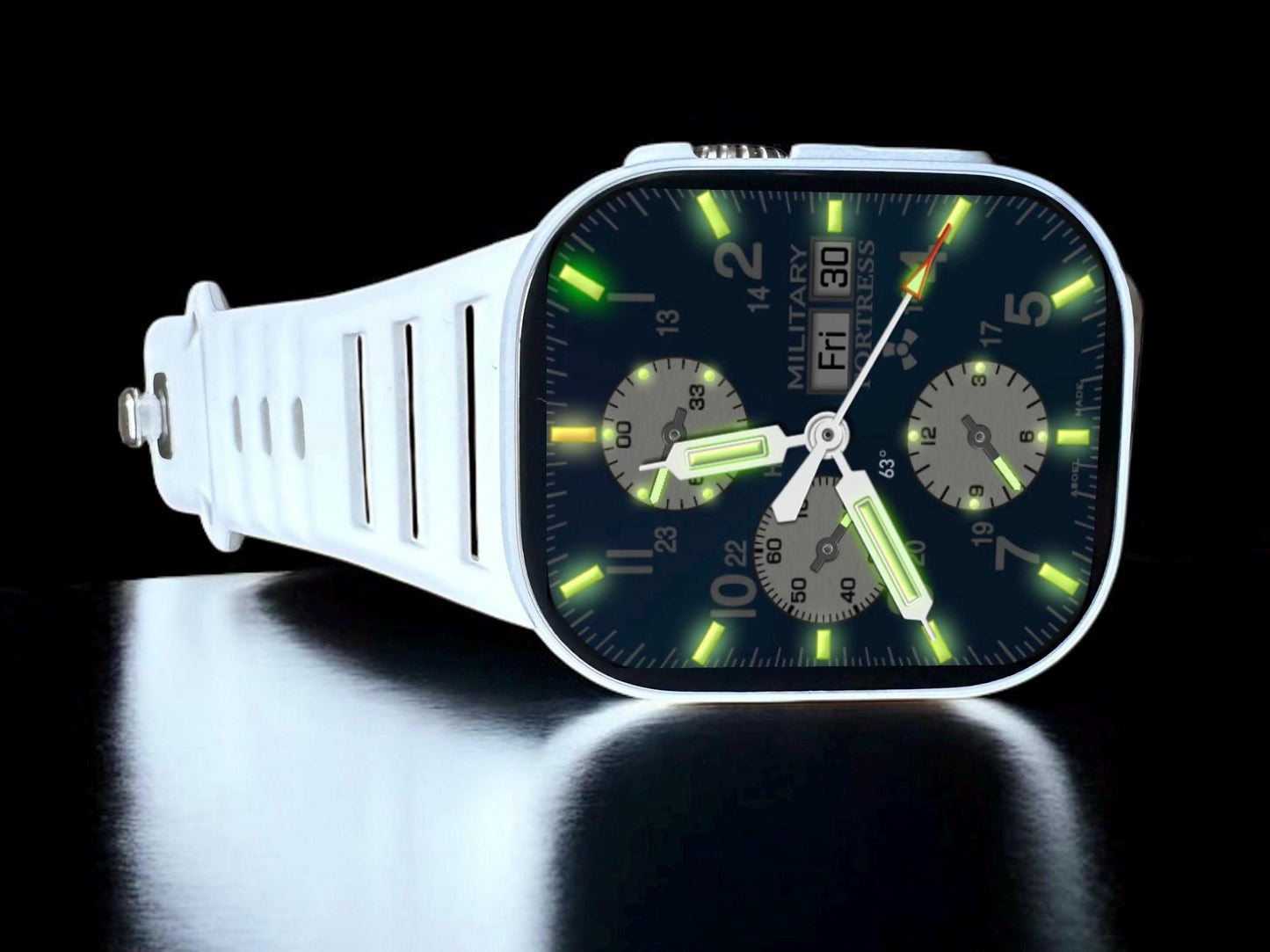 Military Style Apple Watch Face: Fortress IV (Clockology)