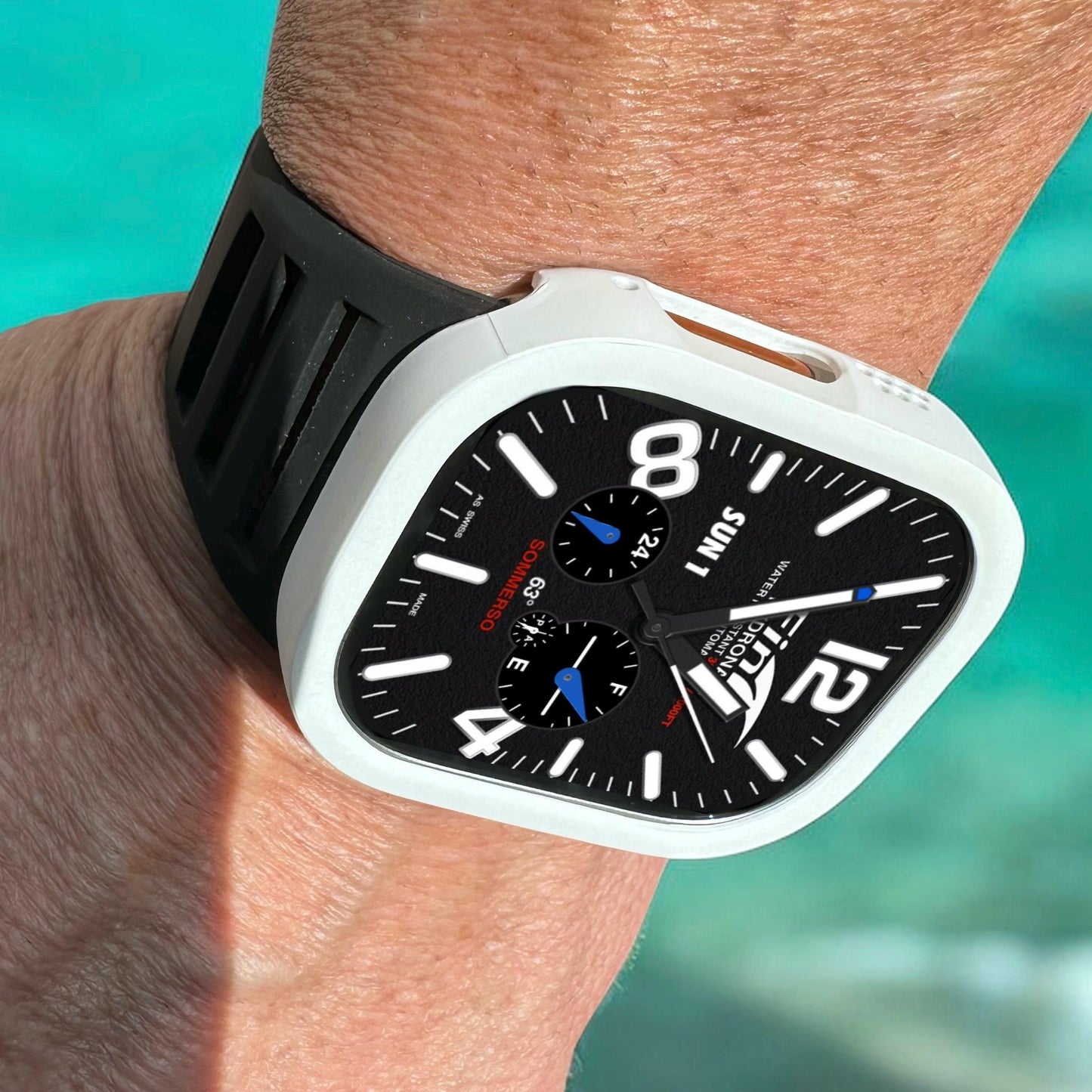 Fin Hydronaut Apple Watch Face: Interactive Clockology Design