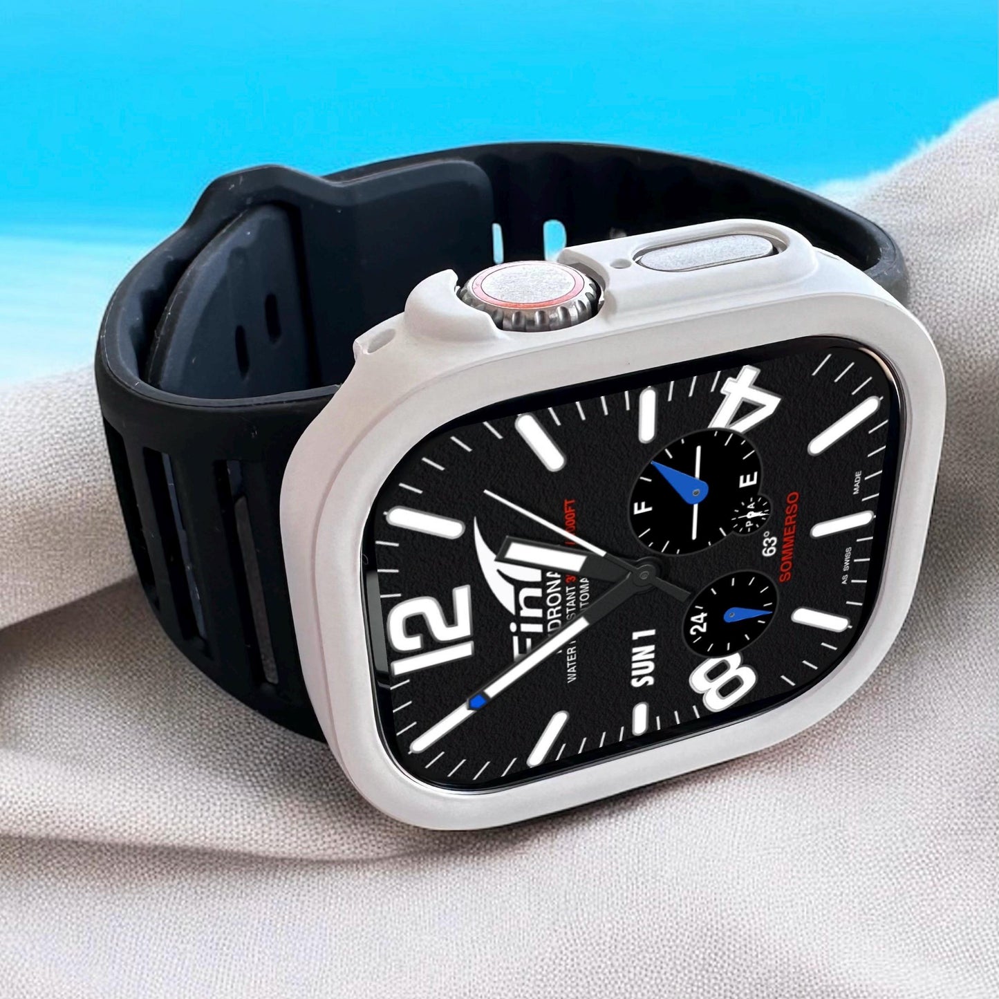 Fin Hydronaut Apple Watch Face: Interactive Clockology Design