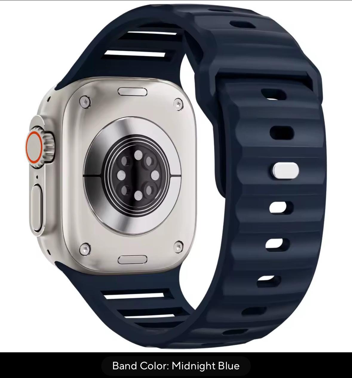 Silicone Sport Band for Apple Watch: Ultra, SE & Series 2-10