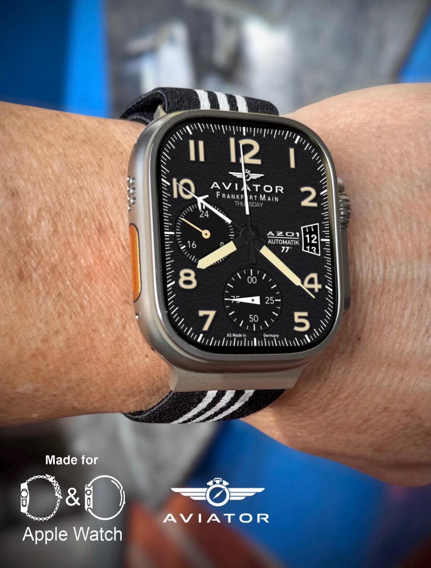 Aviator AZ01 Watch Face for Apple Watch Ultra & Series