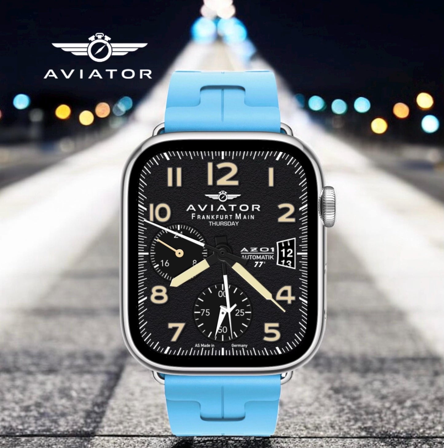 Aviator AZ01 Watch Face for Apple Watch Ultra & Series