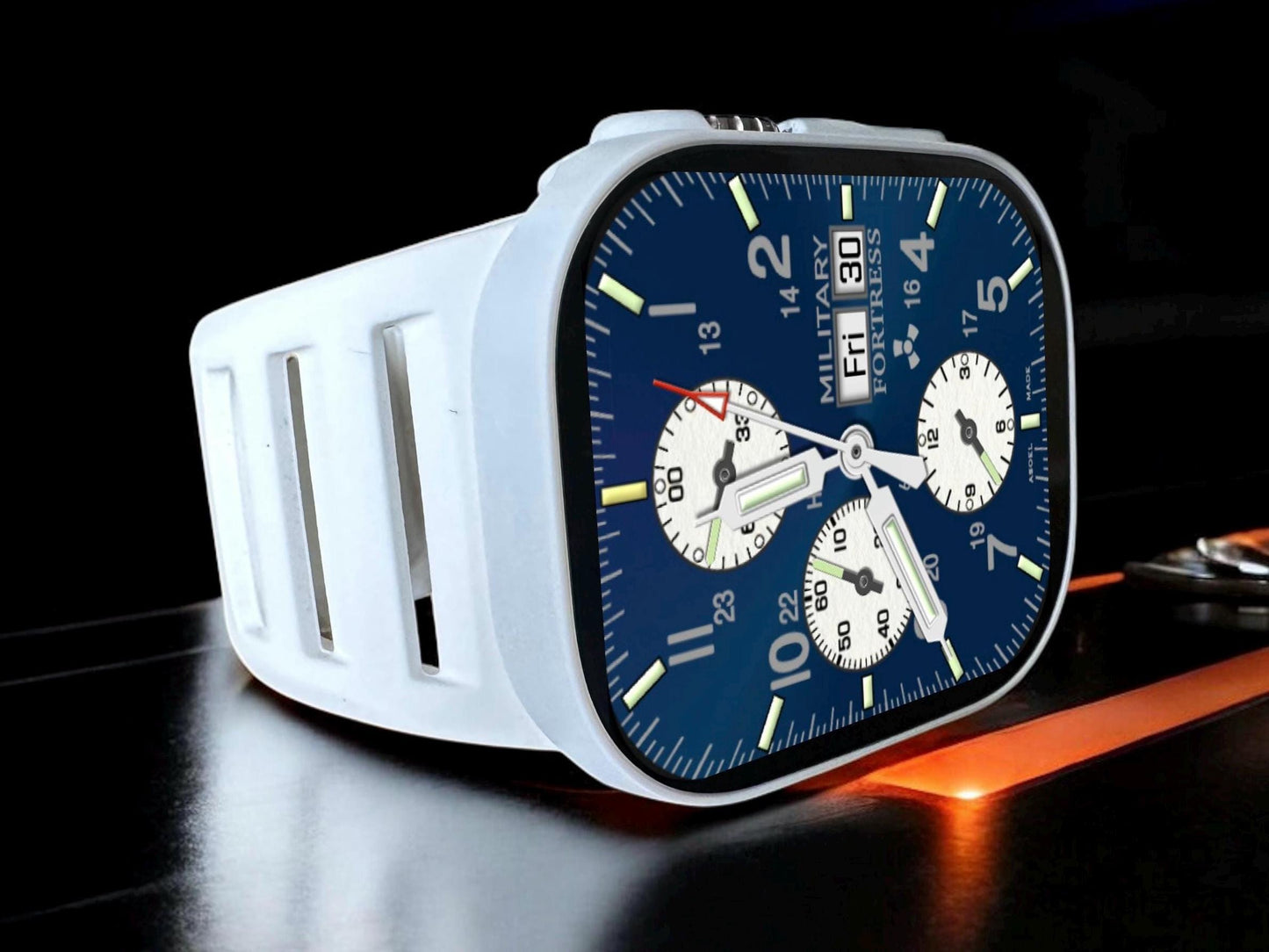 Military Style Apple Watch Face: Fortress IV (Clockology)