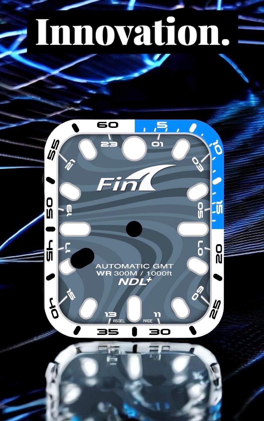 Fin DiveMaster 300 Apple Watch Face: Clockology Smartwatch Design
