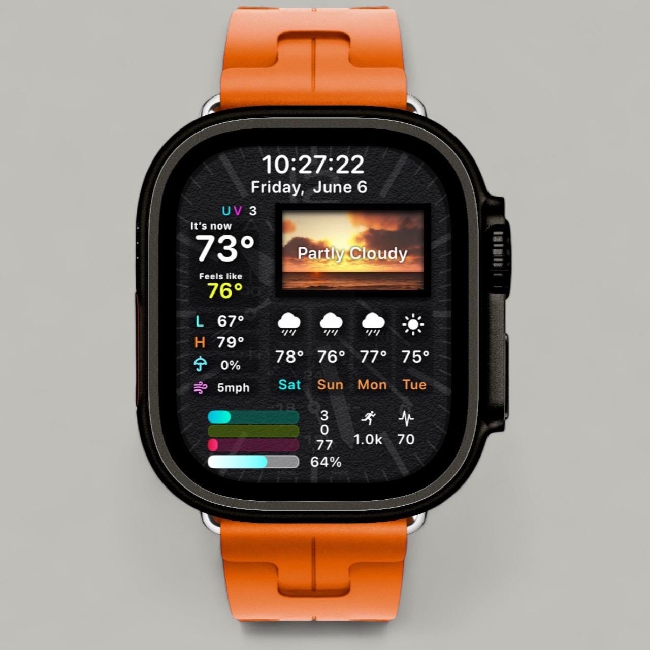 AviatorCo Ghost Squadron Apple Watch Face (Clockology App)