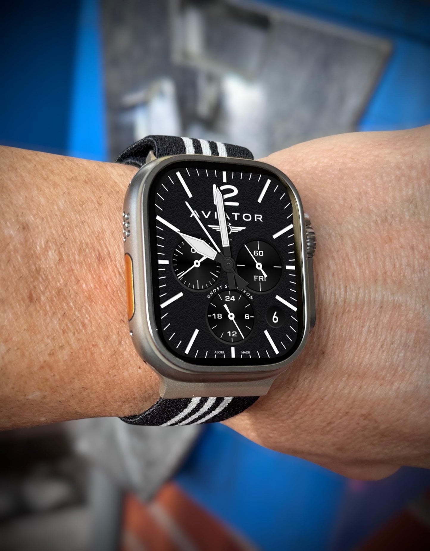 AviatorCo Ghost Squadron Apple Watch Face (Clockology App)