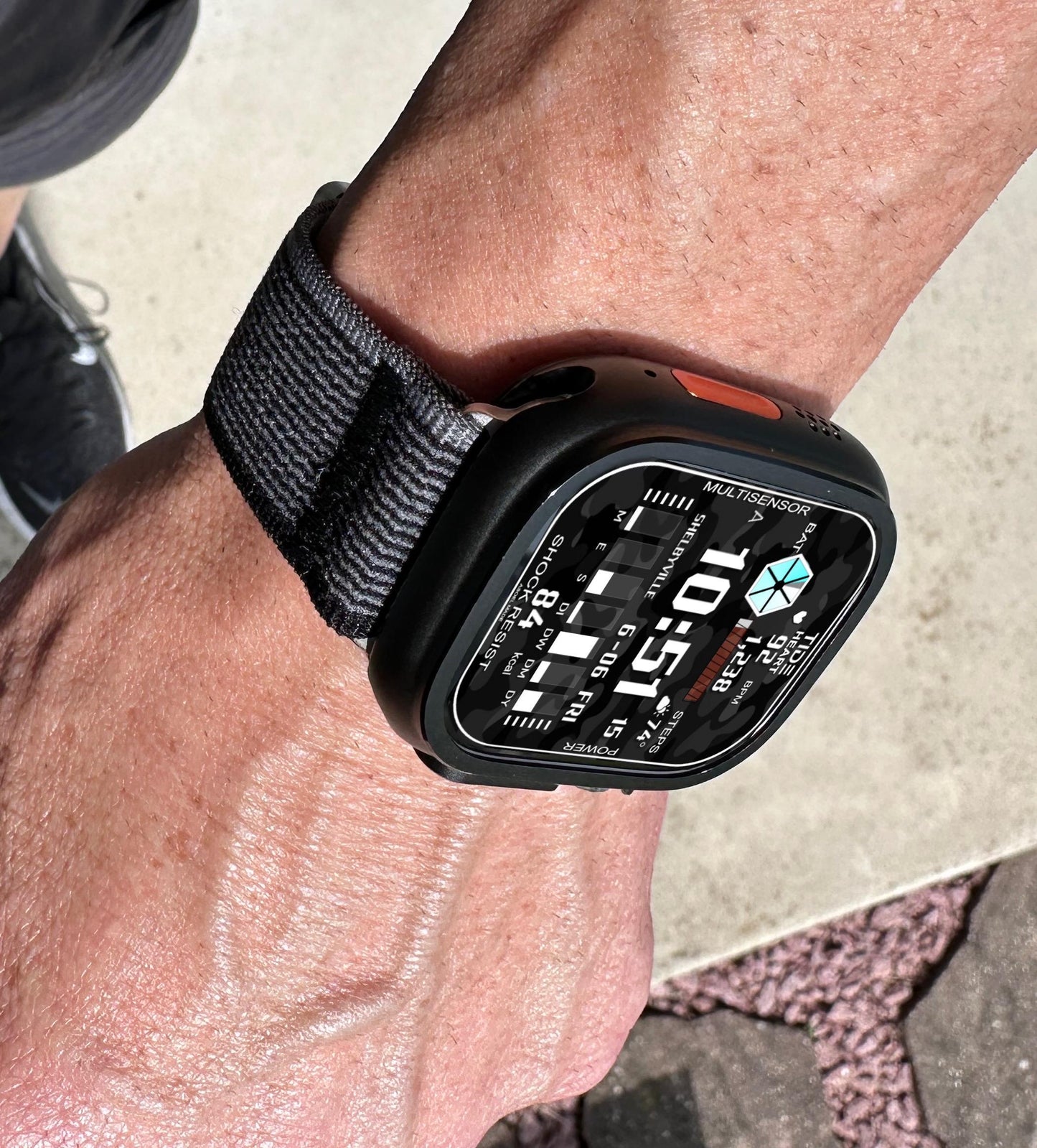Clockology Apple Watch Face: Tide T Squad Pro Diving Design