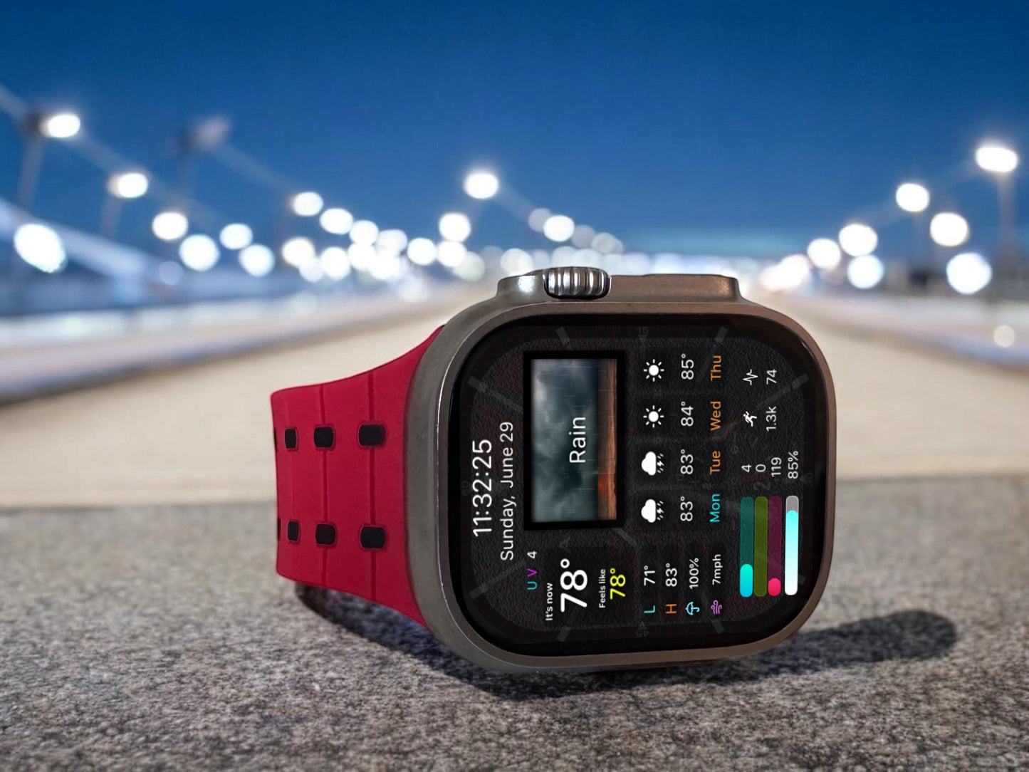 Aviator VX31 Apple Watch Face: Clockology Smartwatch Design