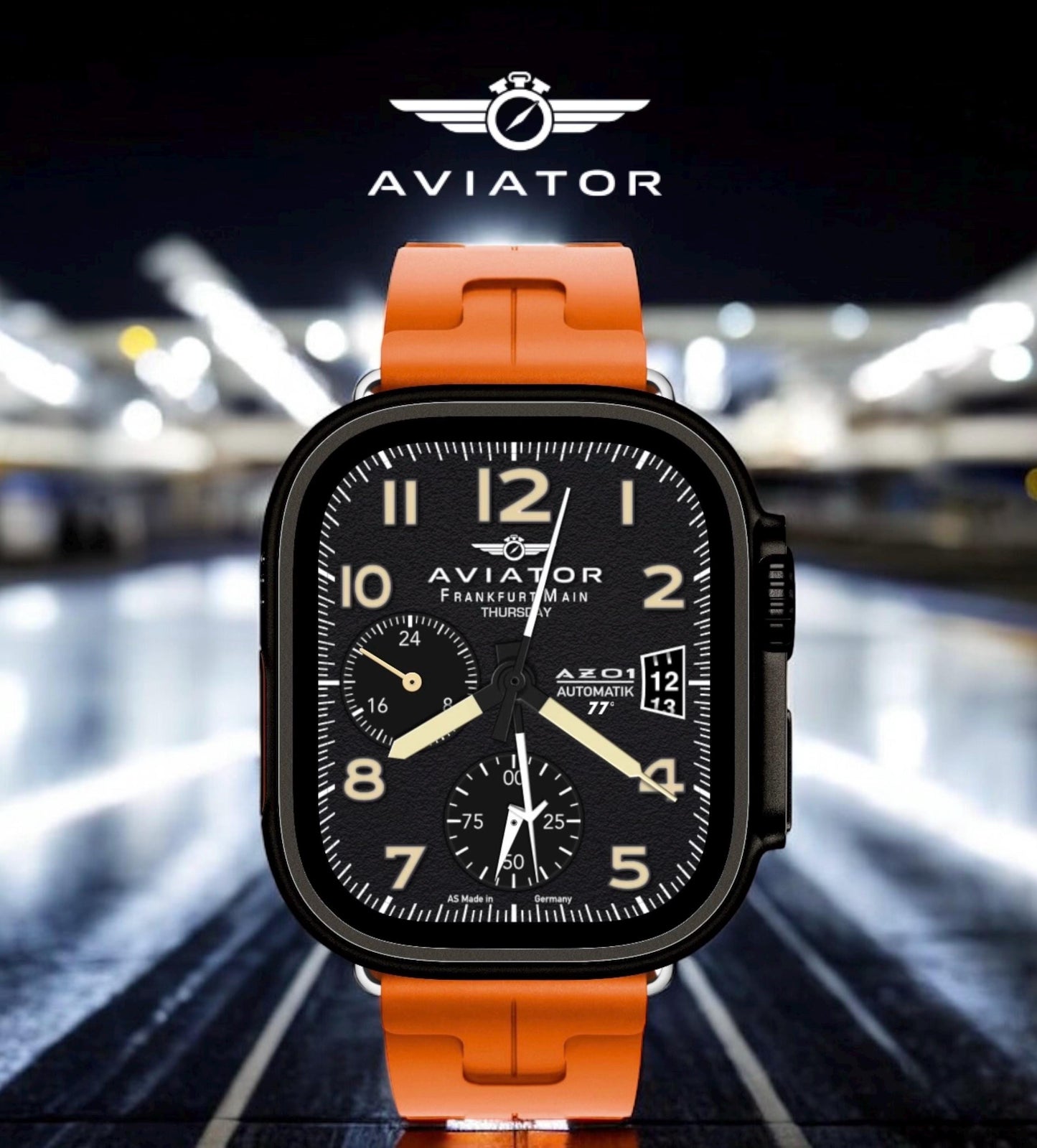 Aviator AZ01 Watch Face for Apple Watch Ultra & Series