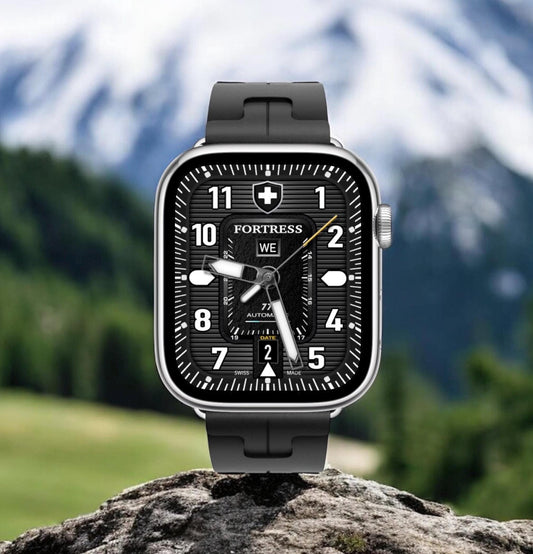 Fortress Military Apple Watch Face: Clockology Smartwatch Design