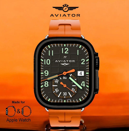 Aviator Aquaflight V2 Apple Watch Face - Clockology Design